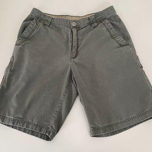 -Columbia Men's Cargo shorts Green Size 34 AM4541